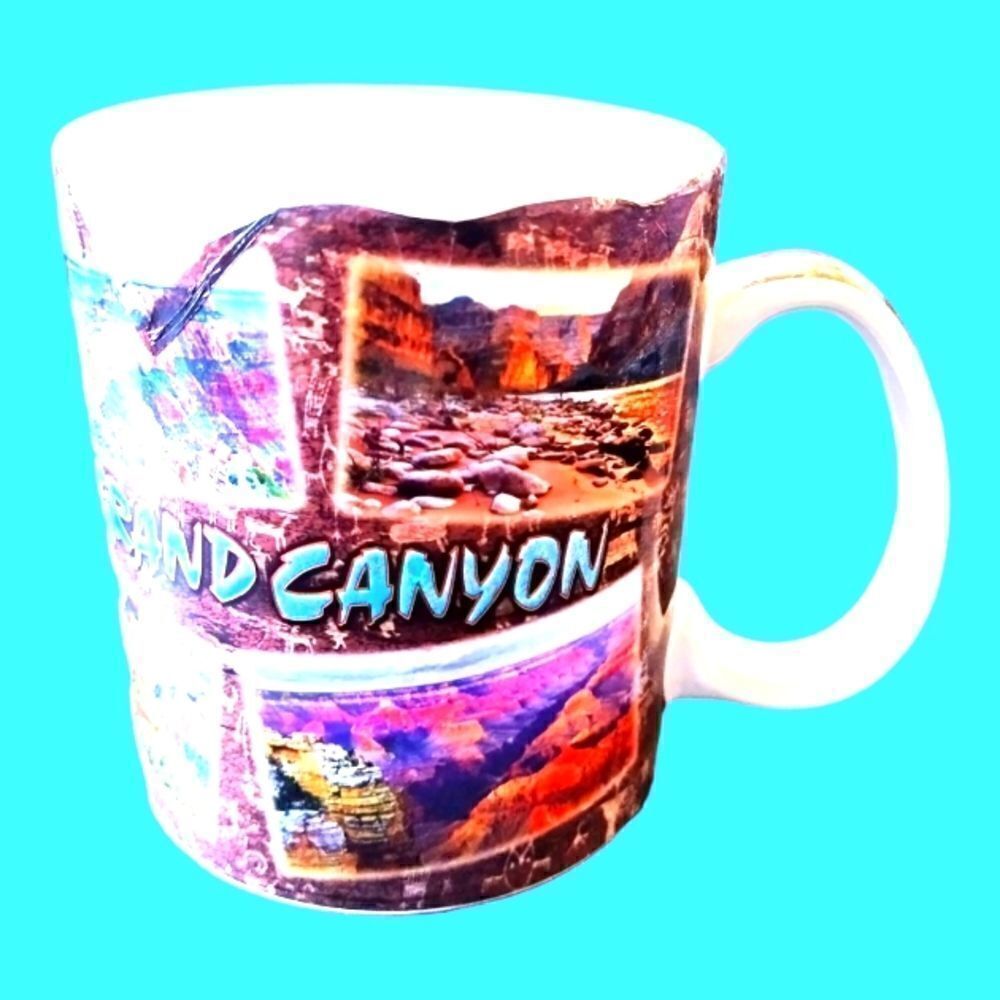 GRAND CANYON NATIONAL PARK Scenic Coffee Tea MUG Cup VINTAGE SOUVENIR 12oz